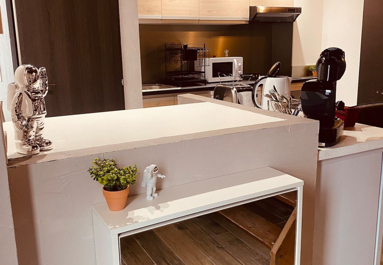 Appartement à Boulay-Moselle - Appartement Boulay 1 chambre 1 lit double et 1 lit simple