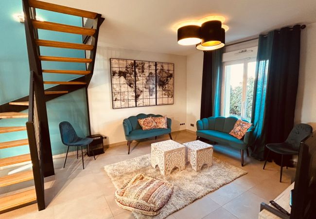 Maison à Louvigny - Maison Louvigny 3 chambres 1 lit double 7 lits simples Maison à Louvigny - Maison Louvigny 3 chambres 1 lit double 7 lits simples